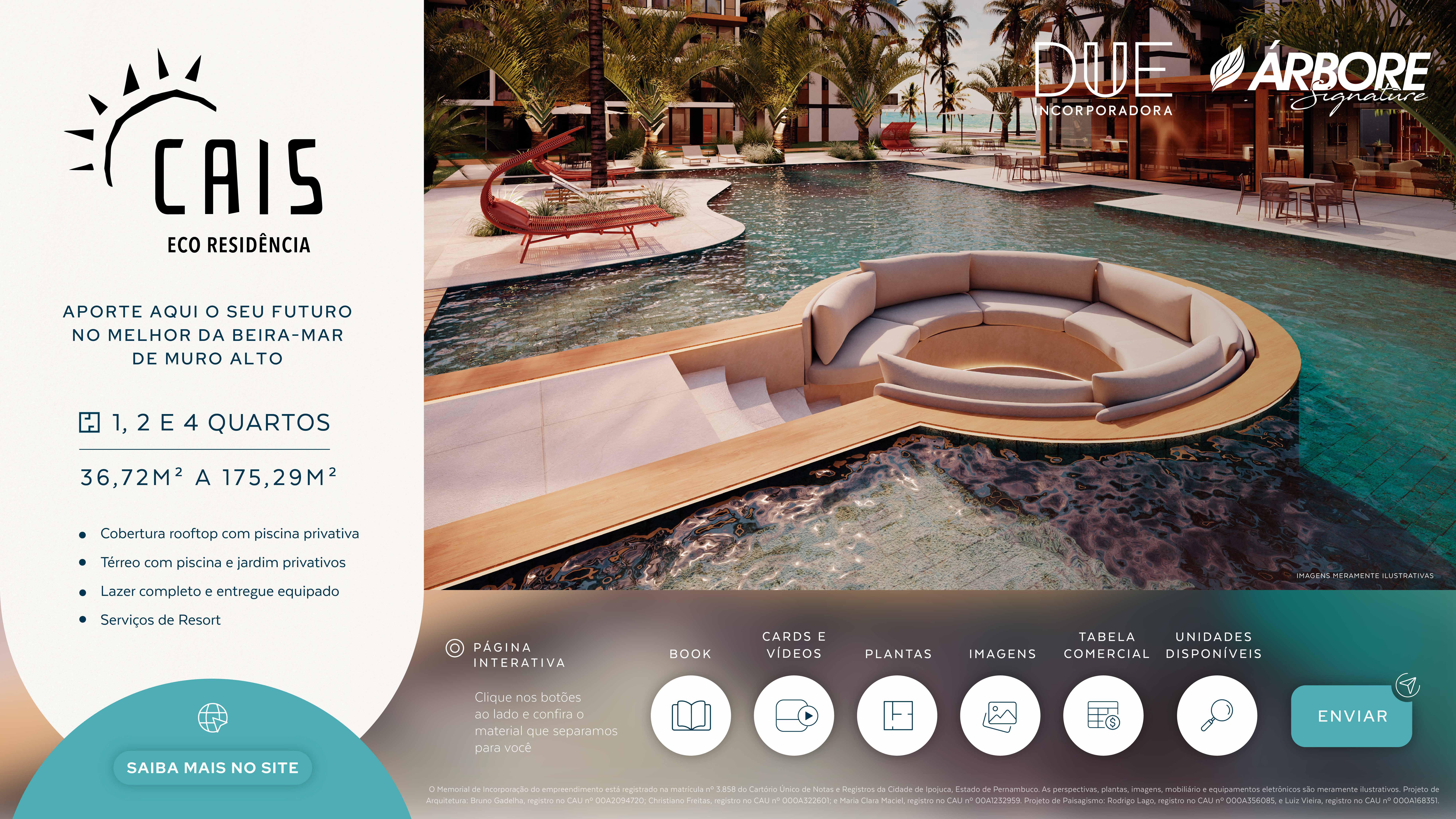 Cais Residencial - imagem ilustrativa